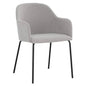 Hensley Leather Modern Dining Armchair - LOOMLAN - SUNPAN - Dining Chairs