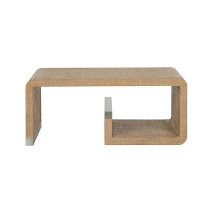 Hera Natural Saguran Warpped Coffee Table - LOOMLAN - Wildwood - Coffee Tables