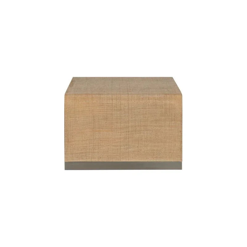 Hera Natural Saguran Warpped Coffee Table - LOOMLAN - Wildwood - Coffee Tables