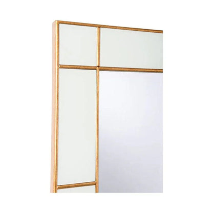 Herman Hesse Wood Framed Wall Mirror - LOOMLAN - Chelsea House - Wall Mirrors