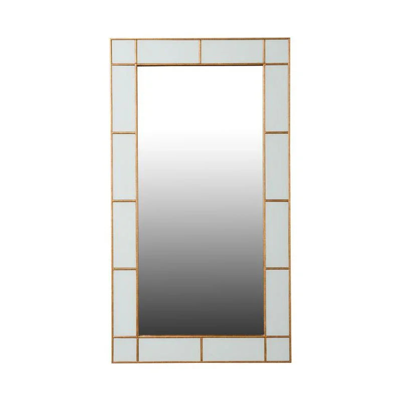Herman Hesse Wood Framed Wall Mirror - LOOMLAN - Chelsea House - Wall Mirrors