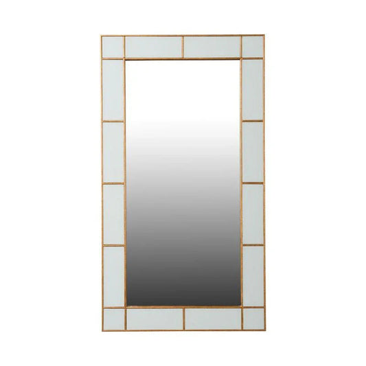 Herman Hesse Wood Framed Wall Mirror - LOOMLAN - Chelsea House - Wall Mirrors