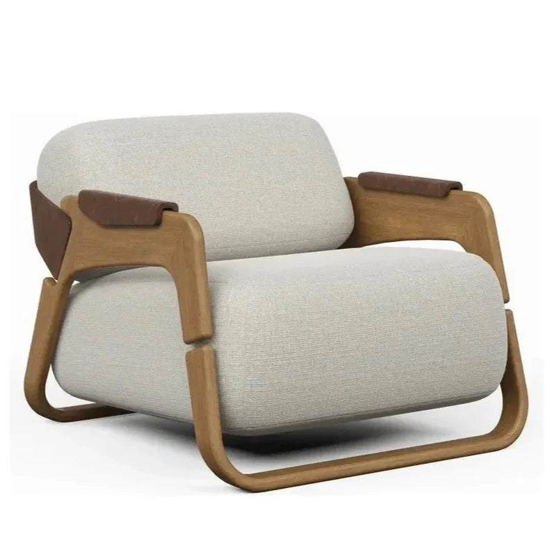 Hermes Fabric Accent Chair - LOOMLAN - Urbia - Club Chairs