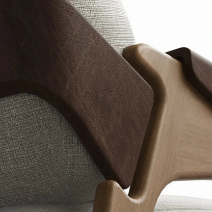 Hermes Fabric Accent Chair - LOOMLAN - Urbia - Club Chairs