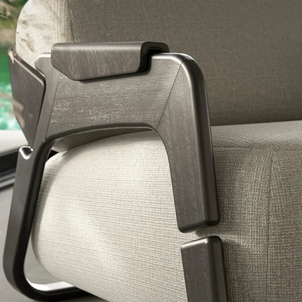 Hermes Fabric Accent Chair - LOOMLAN - Urbia - Club Chairs