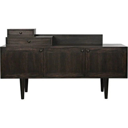 Hermes Sideboard, Ebony Walnut - LOOMLAN - Noir - Sideboards