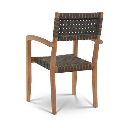 Herning Teak Outdoor Stacking Armchair 4PC