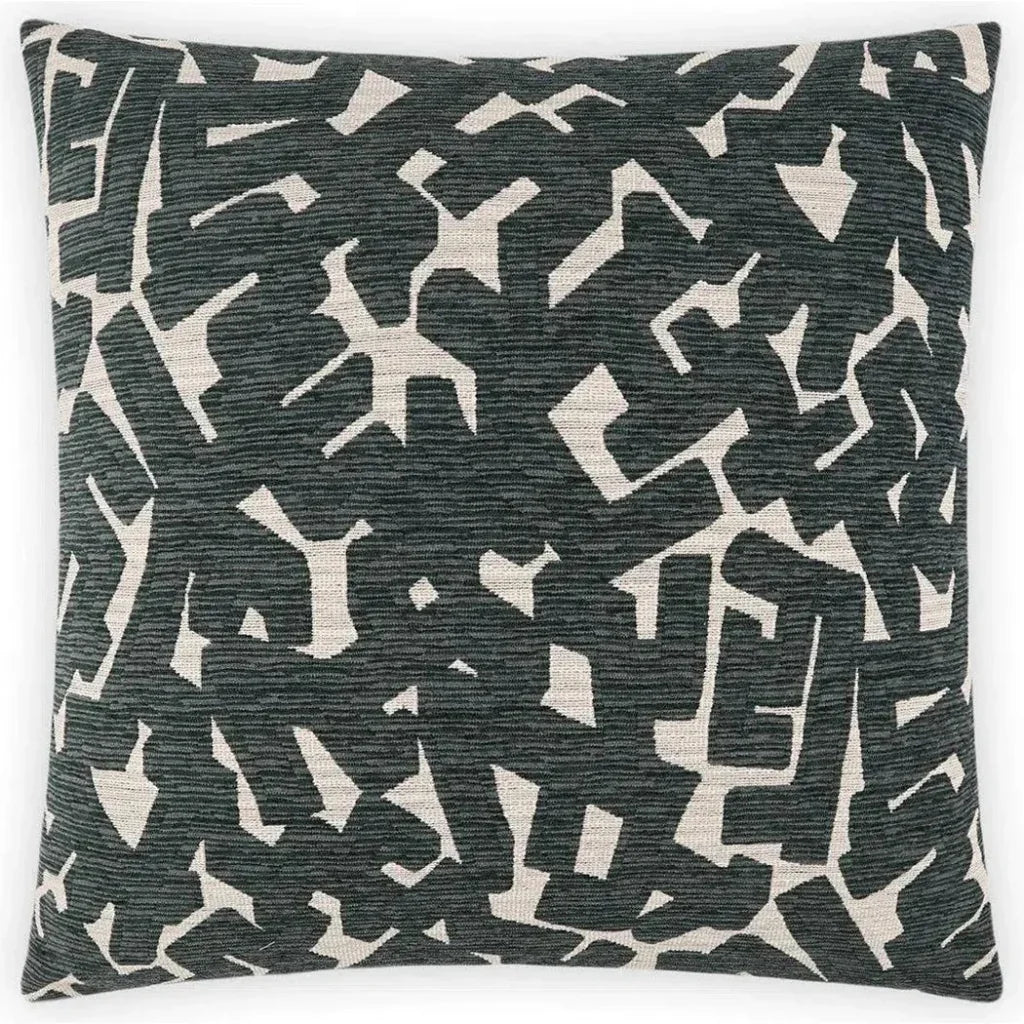 Hero Charcoal Black Throw Pillow With Insert - LOOMLAN - D.V. Kap - Throw Pillows