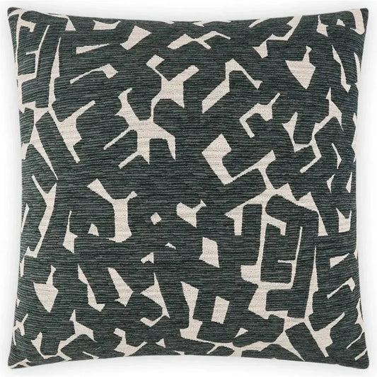 Hero Charcoal Black Throw Pillow With Insert - LOOMLAN - D.V. Kap - Throw Pillows