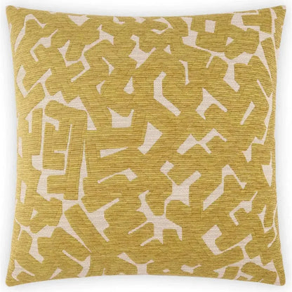 Hero Dijon Yellow Throw Pillow With Insert - LOOMLAN - D.V. Kap - Throw Pillows
