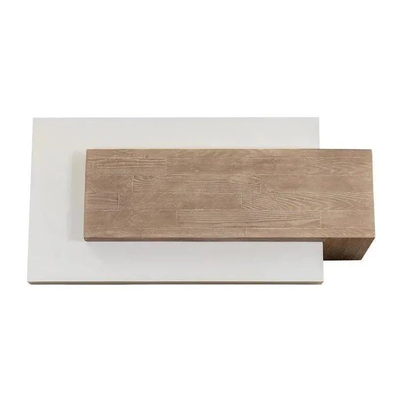 Herriot Concrete Outdoor Rectangular Coffee Table-Outdoor Coffee Tables-SUNPAN-LOOMLAN