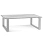Hessle Wood & Marble Silver Rectangular Cocktail Table - LOOMLAN - Bassett Mirror - Coffee Tables