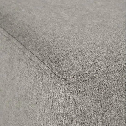 Heston Ottoman - Black - Durable & Easy To Clean - LOOMLAN - SUNPAN - Ottomans