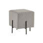 Heston Ottoman - Black - Durable & Easy To Clean - LOOMLAN - SUNPAN - Ottomans