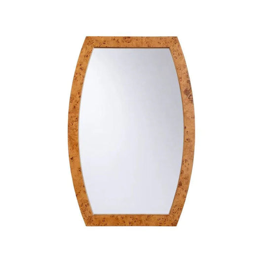 Hewett Wood Framed Wall Mirror - LOOMLAN - Chelsea House - Wall Mirrors