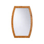 Hewett Wood Framed Wall Mirror - LOOMLAN - Chelsea House - Wall Mirrors