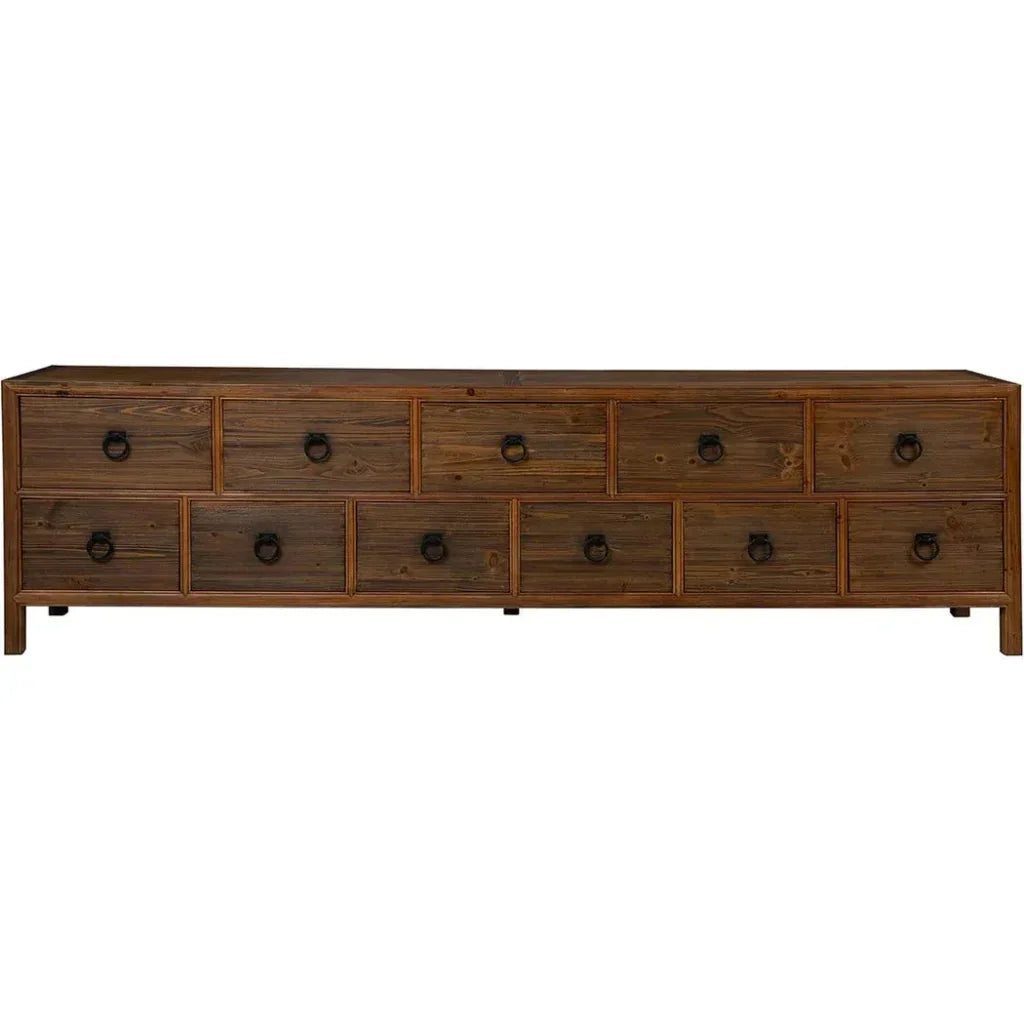 Hewitt Aesthetic Designed Wooden Drawer Bank - LOOMLAN - Furniture Classics - Dressers