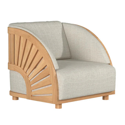 HiTeak Solis Deep Seating Outdoor Club Chair