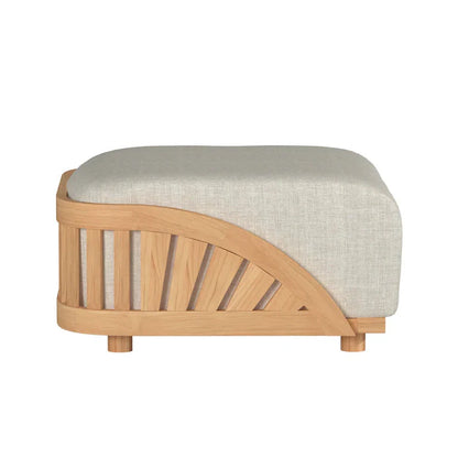 HiTeak Solis Deep Seating Outdoor Ottoman