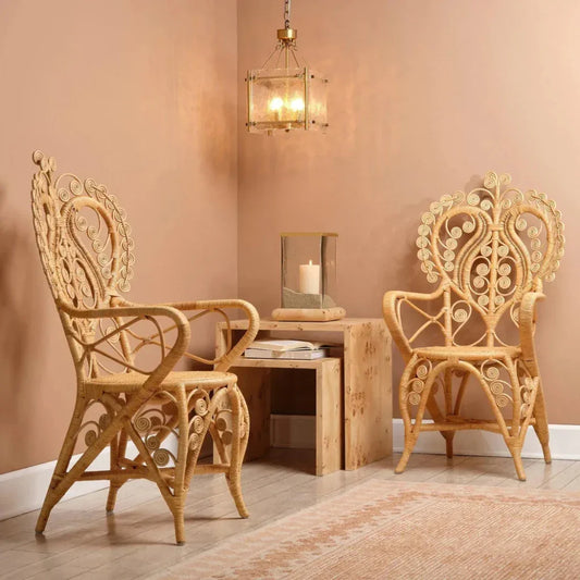 Hibiscus Arm Chair - LOOMLAN - Jamie Young - Accent Chairs