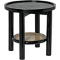 Hide Away Side Table, Charcoal Black - LOOMLAN - Noir - Side Tables