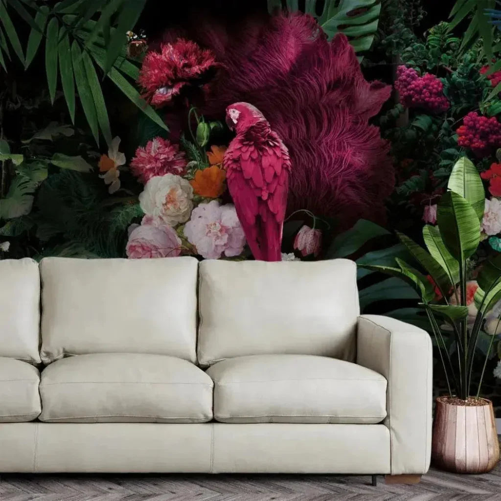 High Back Leather Sofa Light Gray Made the USA - LOOMLAN - Uptown Sebastian - Sofas & Loveseats