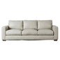 High Back Leather Sofa Light Gray Made the USA - LOOMLAN - Uptown Sebastian - Sofas & Loveseats
