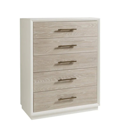 High Gloss Boca Grande Five Drawer Chest - LOOMLAN - Panama Jack - Chests