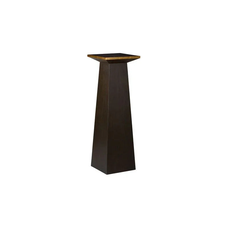 High Top Wood Based Black Pedestal - LOOMLAN - Chelsea House - Side Tables