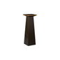 High Top Wood Based Black Pedestal - LOOMLAN - Chelsea House - Side Tables
