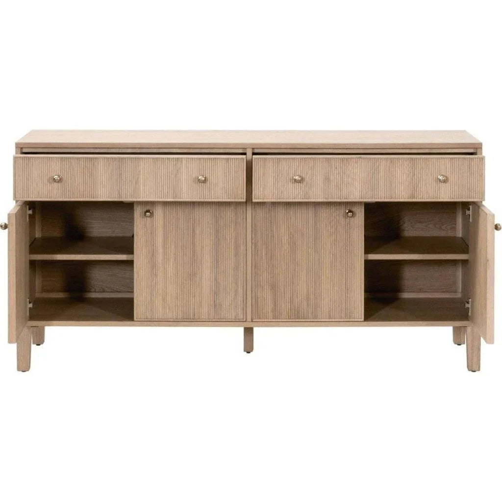 Highland Classic Wooden Media Sideboard - LOOMLAN - Essentials For Living - Sideboards