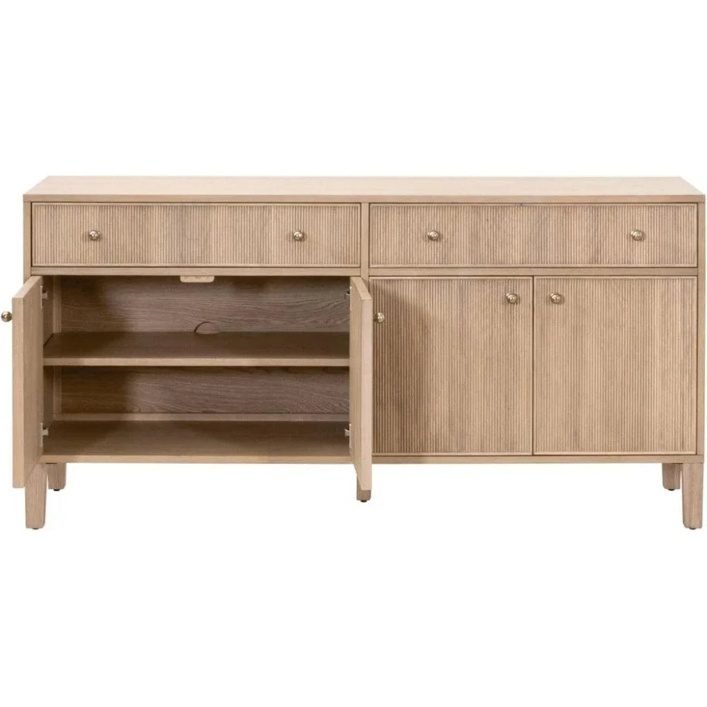 Highland Classic Wooden Media Sideboard - LOOMLAN - Essentials For Living - Sideboards