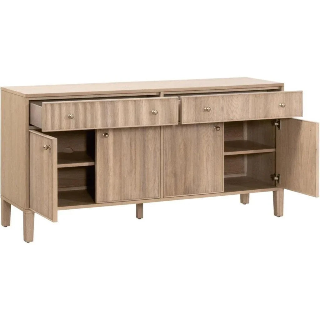 Highland Classic Wooden Media Sideboard - LOOMLAN - Essentials For Living - Sideboards