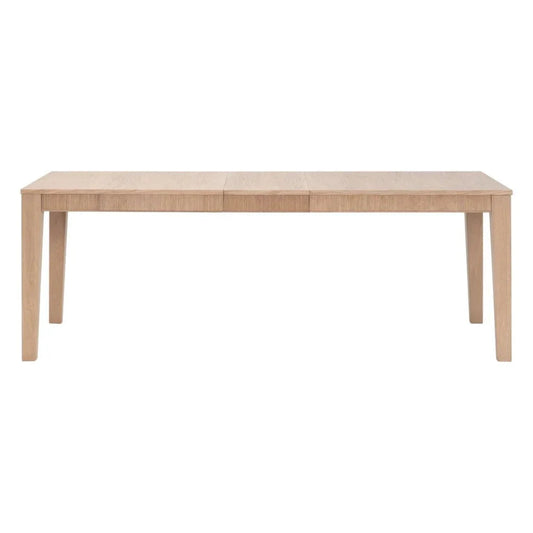 Highland Extendable Wood Dining Table-Dining Tables-Essentials For Living-LOOMLAN