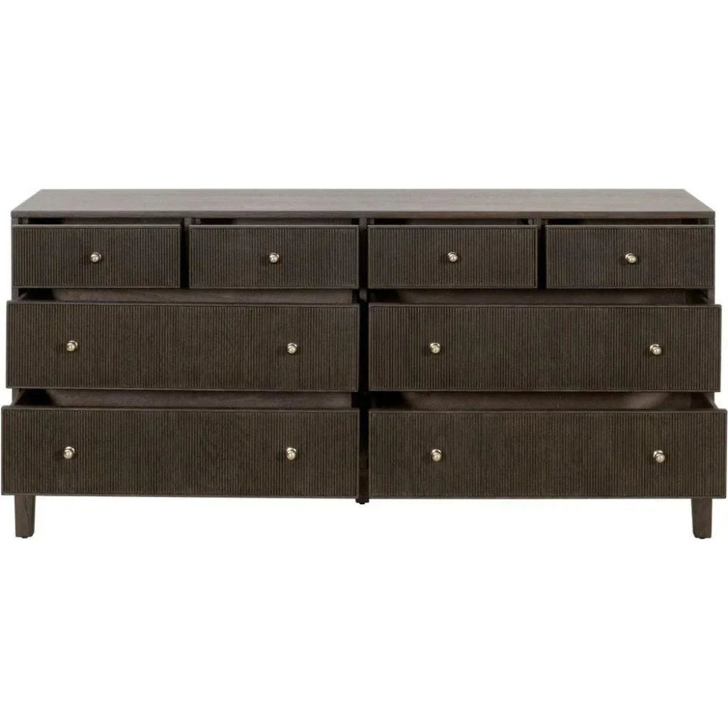 Highland Fluted Wood8 - Drawer Dresser - LOOMLAN - Essentials For Living - Dressers