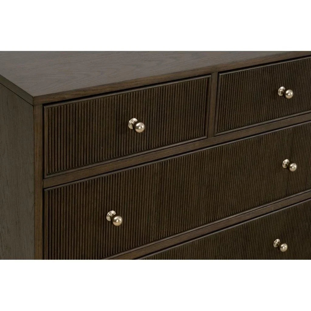 Highland Fluted Wood8 - Drawer Dresser - LOOMLAN - Essentials For Living - Dressers