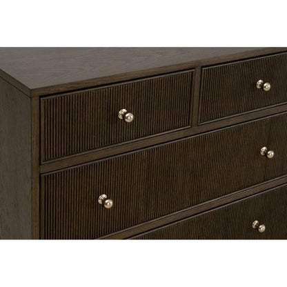 Highland Fluted Wood8 - Drawer Dresser - LOOMLAN - Essentials For Living - Dressers