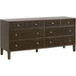 Highland Fluted Wood8 - Drawer Dresser - LOOMLAN - Essentials For Living - Dressers