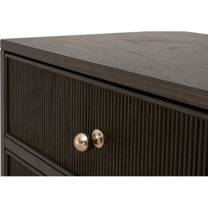 Highland Wooden 2 - Drawer Nightstand - LOOMLAN - Essentials For Living - Nightstands