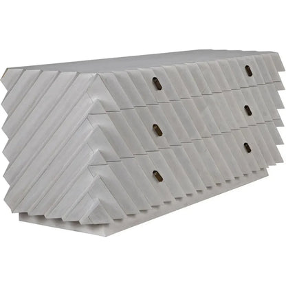 Hikaru Six Drawers Wood Dresser