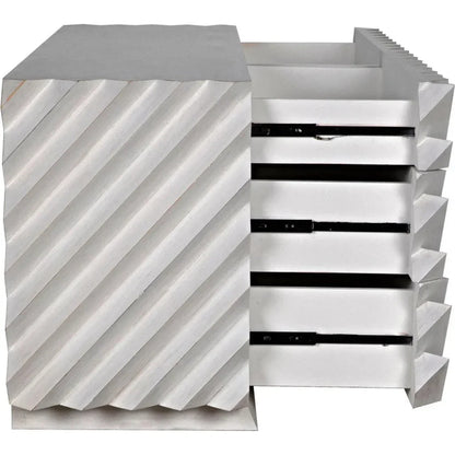 Hikaru Six Drawers Wood Dresser