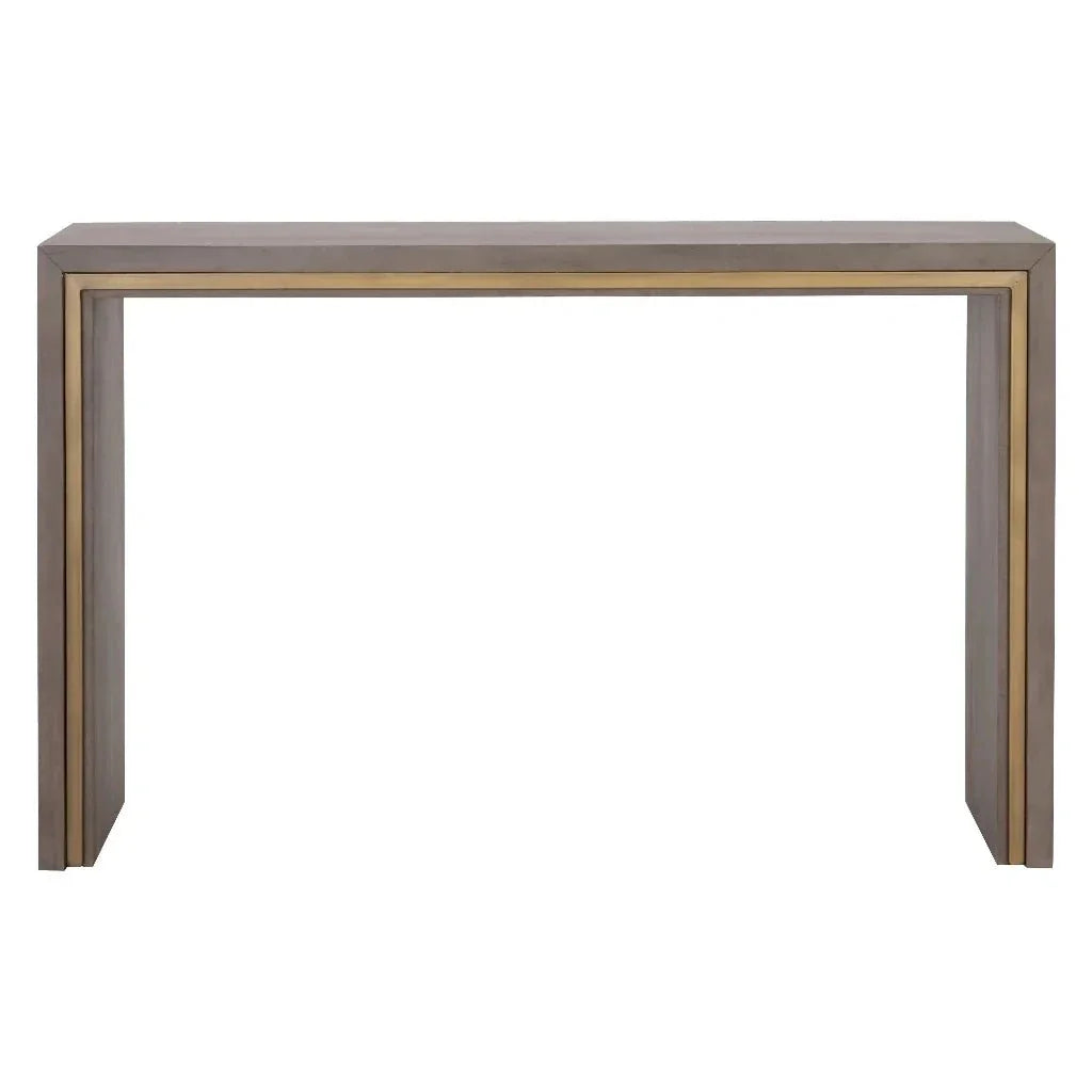 Hilbert Wooden Rectangular Console Table - LOOMLAN - SUNPAN - Console Tables