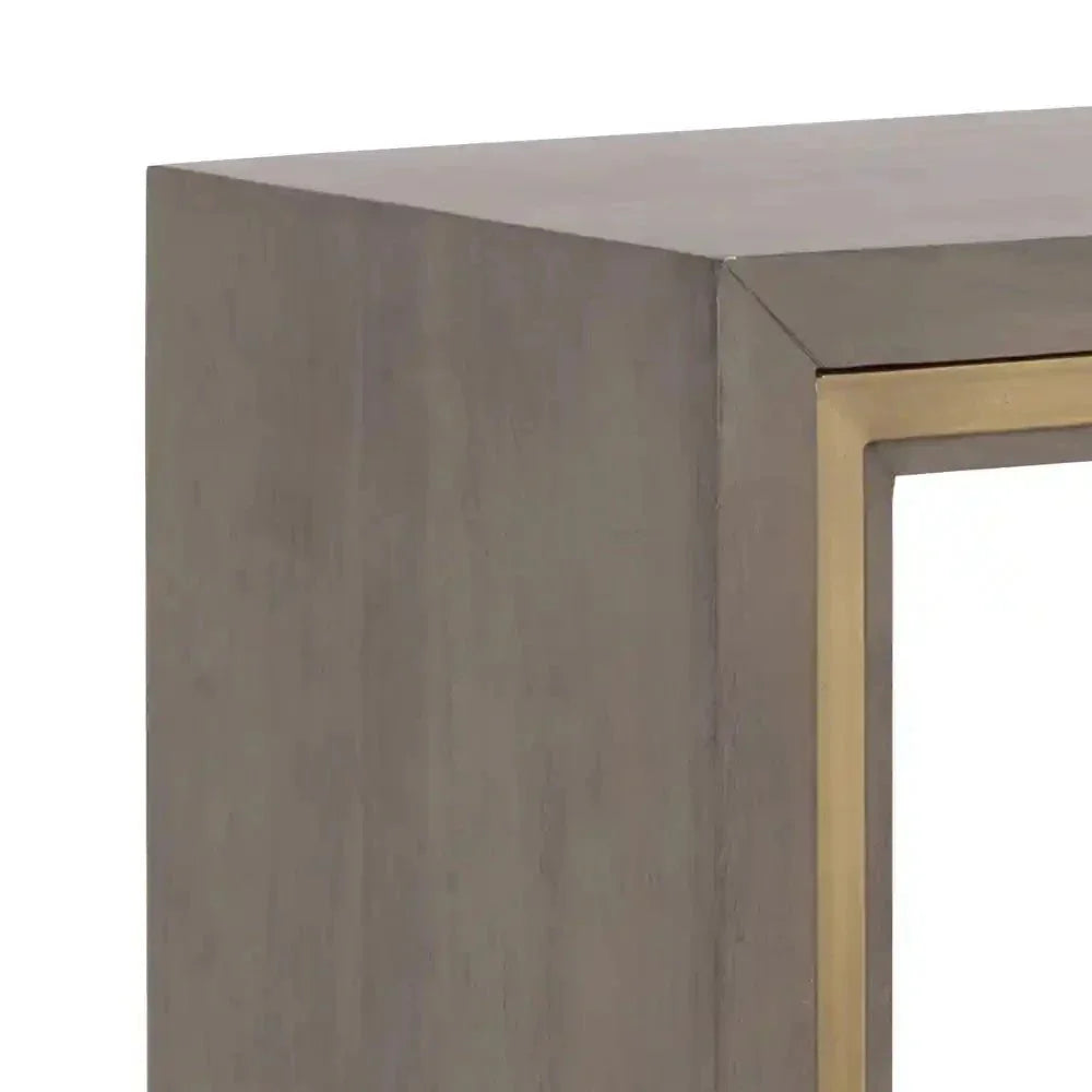 Hilbert Wooden Rectangular Console Table - LOOMLAN - SUNPAN - Console Tables