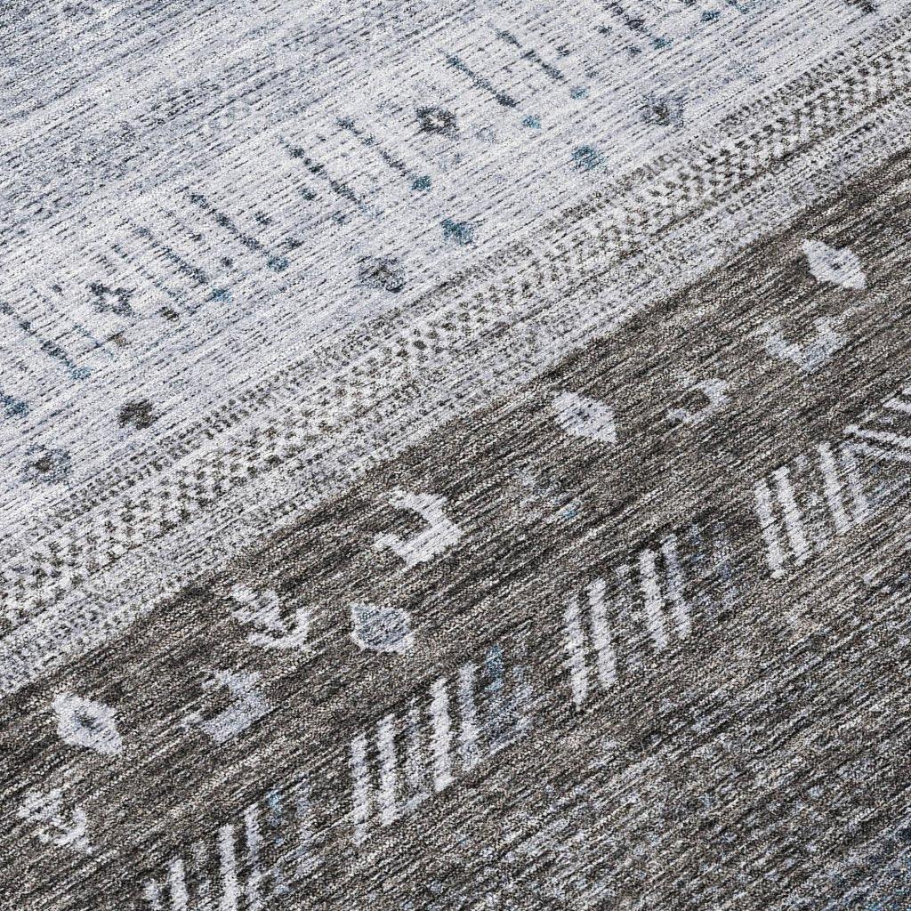 Hilda Blue Washable Indoor - Outdoor Rug - LOOMLAN - LOOMLAN Rugs - Outdoor Rugs