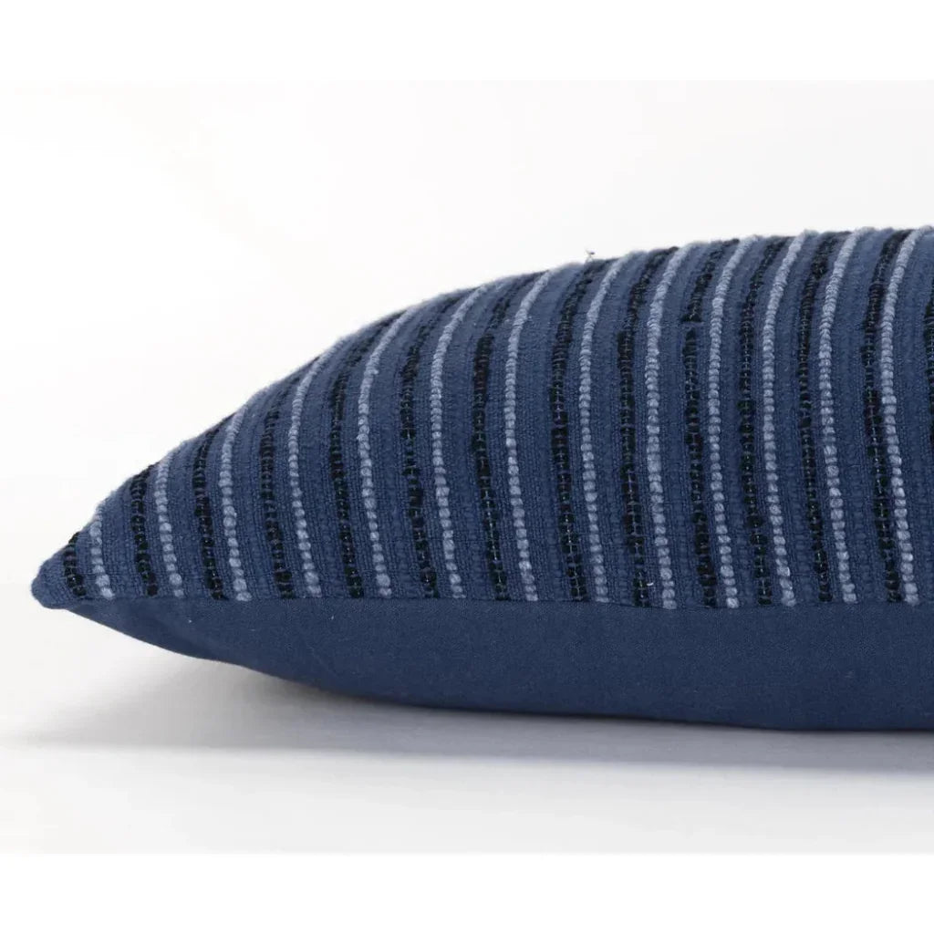 Hilda Textured Lumbar Rectangle Decorative Pillows - LOOMLAN - LOOMLAN - Throw Pillows