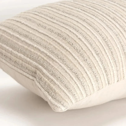 Hilda Textured Lumbar Rectangle Decorative Pillows - LOOMLAN - LOOMLAN - Throw Pillows