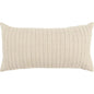 Hilda Textured Lumbar Rectangle Decorative Pillows - LOOMLAN - LOOMLAN - Throw Pillows