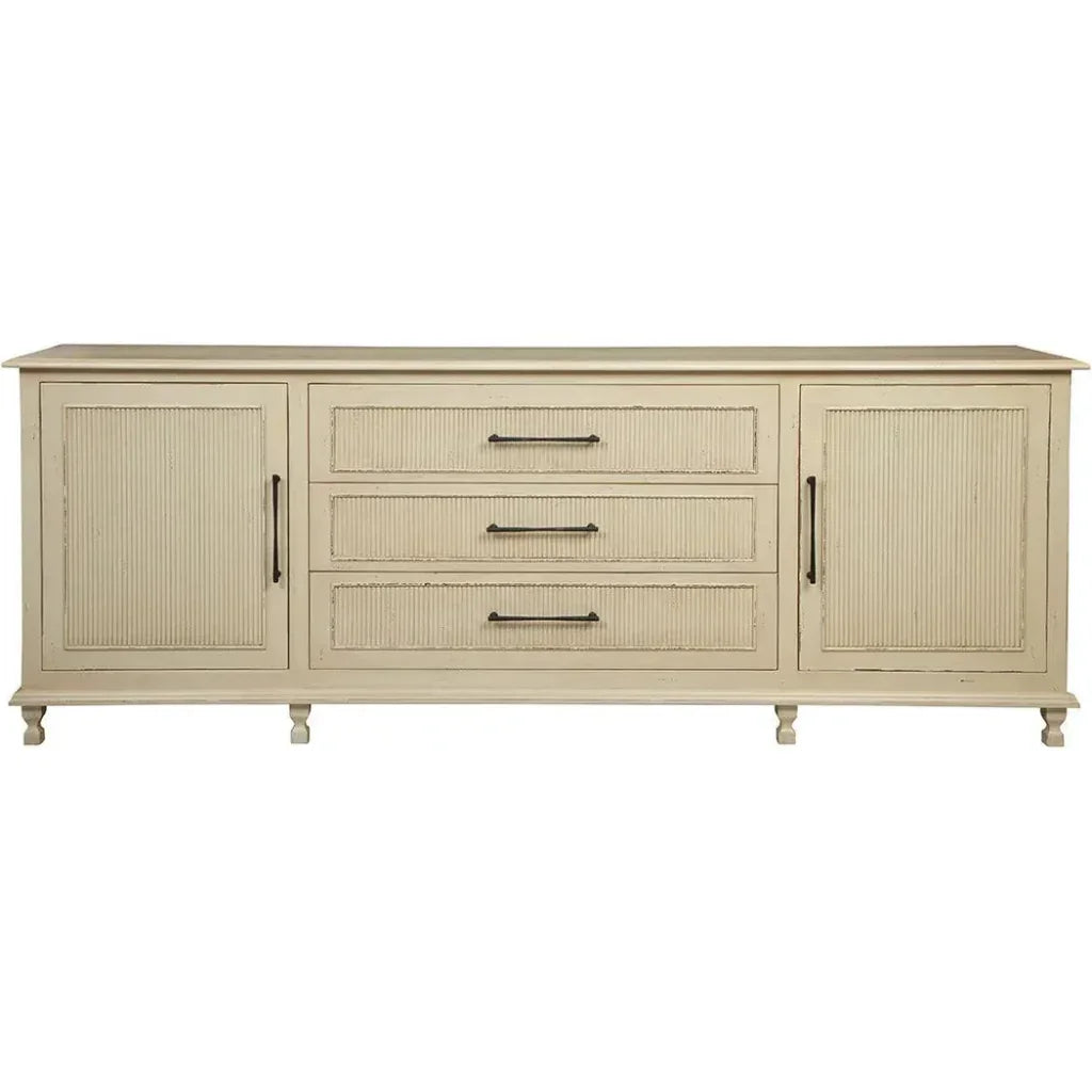 Hillary Solid Wooden Sideboard - LOOMLAN - Furniture Classics - Sideboards
