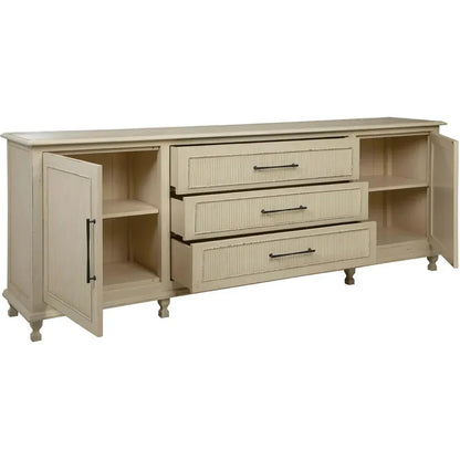Hillary Solid Wooden Sideboard - LOOMLAN - Furniture Classics - Sideboards