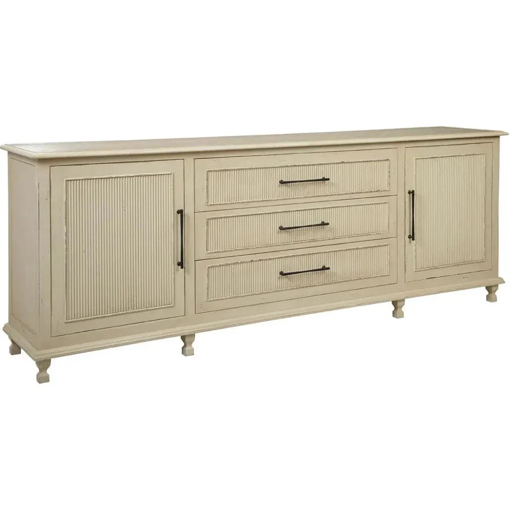 Hillary Solid Wooden Sideboard - LOOMLAN - Furniture Classics - Sideboards